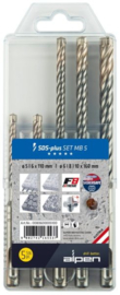 Alpen SDS-Plus boren kassette F8 4 snijders 0080500005100