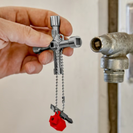 Knipex 00 11 03 Schakelkastsleutel Voor alle standaard schakelkasten en afsluitsystemen