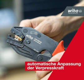 Wiha Krimptangen voor kabelklemmen  0,5-6 (33841)