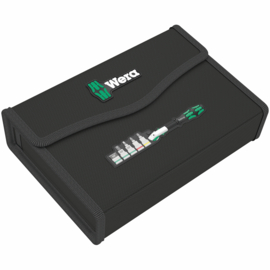 WERA 9475 STOFFEN GEREEDSCHAPS ETUI 8100 SA ALL-IN ZYKLOP SPEED 1/4", LEEG,
