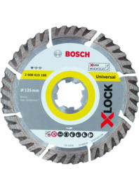 Bosch 2608615166 X-LOCK Diamantdoorslijpschijf Best for Universal 125 mm