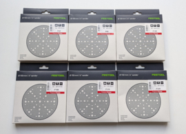 Festool Schuurschijf Granat Mix  start set 60 vellen STF D150