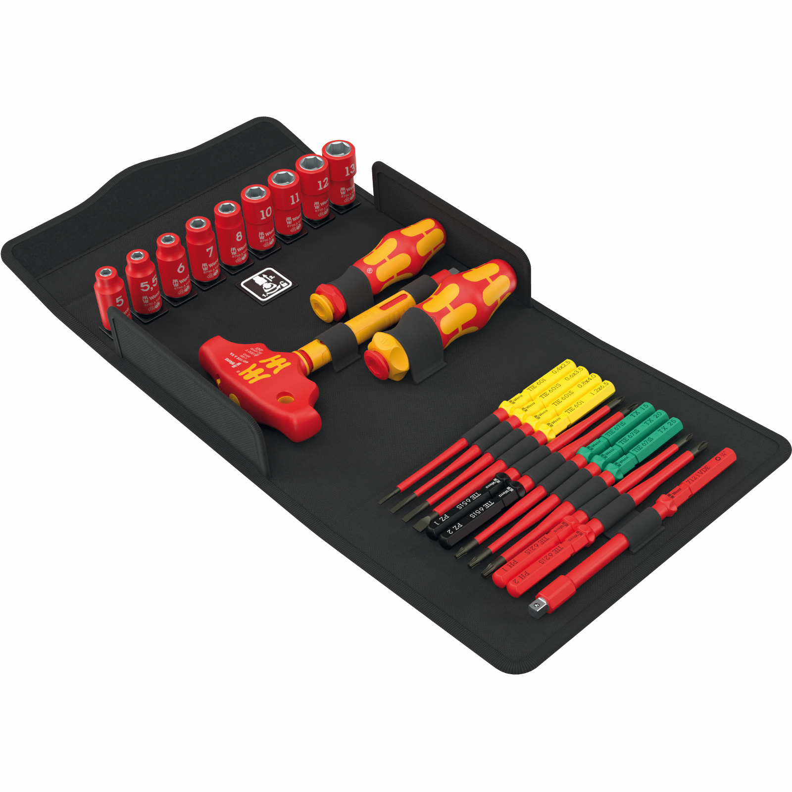 Wera Kraftform Kompakt VDE 24 allround set 1, 25‑delig 05006632001