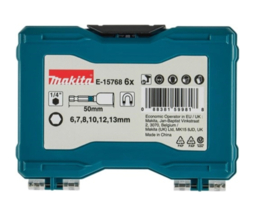 Makita Doppenset E-15768 | 6-delig | Accessoiresset - E-15768
