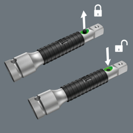 Wera 8796 SA Zyklop-verlengstuk "Flexible-Lock" kort voor 1/4"05003530001