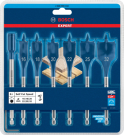 Bosch 2608900334 EXPERT 7-delige speedborenset Self Cut Speed