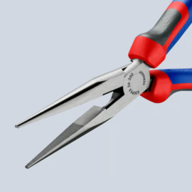 Knipex 26 12 200  Platspitse tang met zijsnijder (telefoontang)