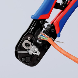 Knipex 97 51 13  Krimptangen voor RJ45-westernstekkers
