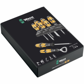 WERA 932/917/977/8 Schroefbeitelset-Serie 900 met flesopener