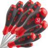 Wiha Schroevendraaier Pro SoftFinish-set 11-delig + rolmaat