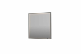 Spiegel Rechthoek In Kader - SP19- Direct LED - Spiegelverwarming - 800 x 800 mm