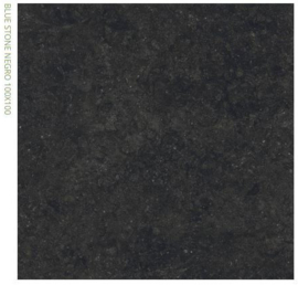 Grespania Blue stone Negro 100 x 100 cm, 5.6mm dik