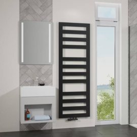 HSK Semprio radiator 60 x 152 cm in wit of grafietzwart