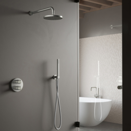 Hotbath Archie IBS30A Complete thermostatische douche InBouwSet Archie met 2-weg-stop-omstel AKTIE
