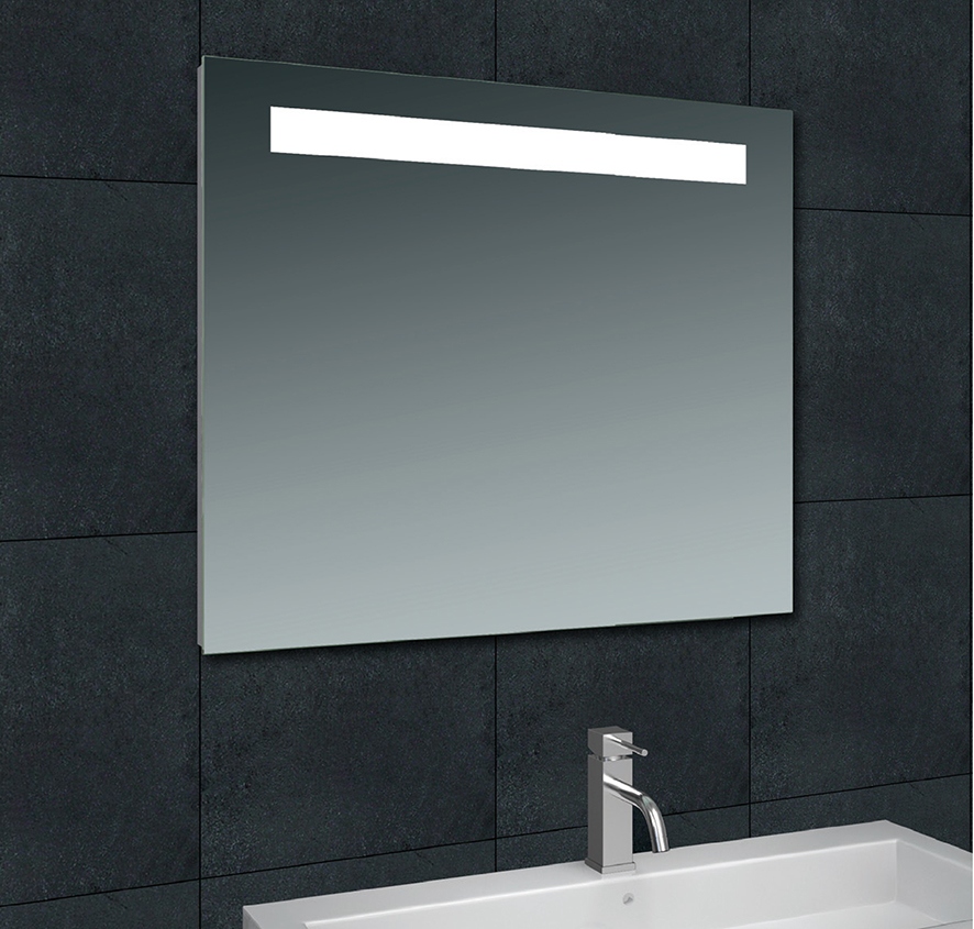 Wiesbaden Tigris spiegel met verlichting 80 x 80