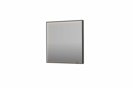 Spiegel Rechthoek In Kader - SP19- Direct LED - Spiegelverwarming - 800 x 800 mm