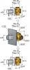 Hotbath Laddy 007, Inbouw thermostaat met twee stopkranen, L007