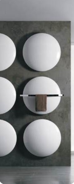 Electrische Design radiator Maan