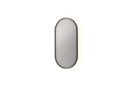 Spiegel Ovaal In Kader - SP21 - Indirecte LED - Spiegelverwarming - 400 x 800 mm