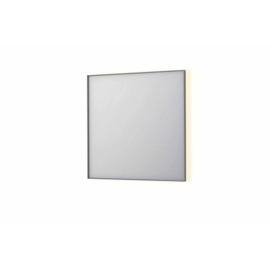 Spiegel Rechthoek In Kader - SP32 - Indirecte LED - Spiegelverwarming - 800 x 800 mm
