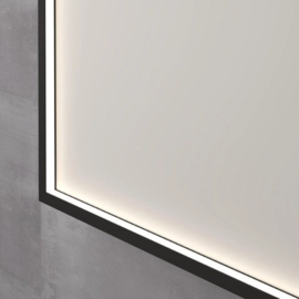 Spiegel Rechthoek In Kader - SP19- Direct LED - Spiegelverwarming - 500 x 1000 mm