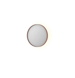 Spiegel Rond In Kader - SP15 - Speciale Kleuren - 400 mm - Indirecte LED - Spiegelverwarming