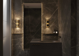 Monaco Design lamp in   Gold,  Copper of Gun Metal Brushed