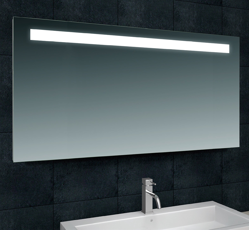 Wiesbaden Tigris spiegel met verlichting 140 x 80