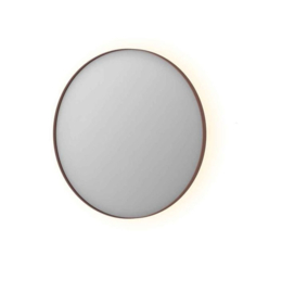 Spiegel Rond In Kader - SP15 - Speciale Kleuren - 800 mm - Indirecte LED - Spiegelverwarming
