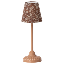 Maileg Schemerlamp, floor lamp mouse - Dark Powder 13,5cm