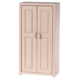 Maileg Houten Kledingkast voor muizen, Closet, Mouse - Light rose