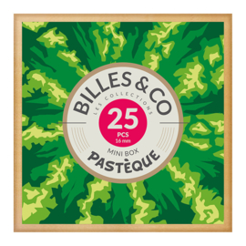 Billes & Co Knikkers in doosje, Mini Box Pasteque/Meloen, 25 stuks