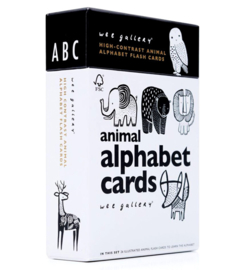 Wee Gallery, Kijkkaarten Alfabet Dieren, Animal Alphabet Cards