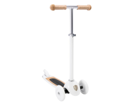 Banwood step met mandje - White