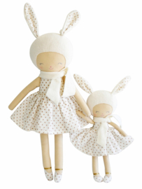 Alimrose Knuffelpop, Belle Bunny Gold Spot, 31 cm