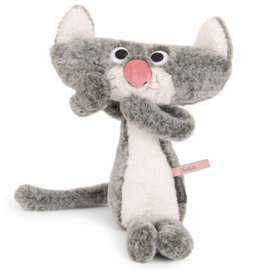 Moulin Roty Knuffel Kat 'Chaplapla / Plattekat', 32cm