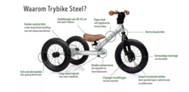Trybike Steel 2-in-1 loopfiets vintage groen