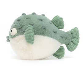 Jellycat Knuffel Kogelvis, Pacey Pufferfish, 23cm