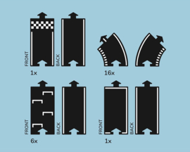 Waytoplay Racebaan, Grand Prix, 24-delig