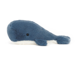 Knuffel Walvis, Wavelly Whale Blue 15cm