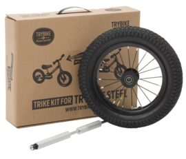 Trybike Steel derde wiel Extensie set zwart