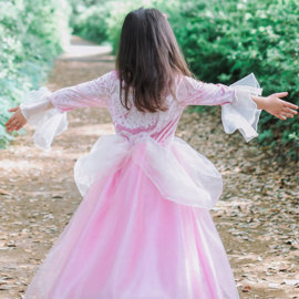 Prinsessenjurk Pink Rose Princess Dress, 5-6 jaar
