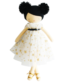 Alimrose Knuffelpop, Iris Pom Pom Doll Gold Star, 48 cm