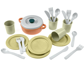 Dantoy Bioplastic Servies Set, Dinner Set, 22-Delig