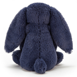 Jellycat Knuffel Konijn 31cm, Bashful Navy Bunny