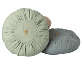 Maileg Kussen Mint, Cushion Round Mint, diameter 25cm