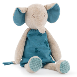 Moulin Roty Knuffel Olifant in geschenkdoos, Bergamote