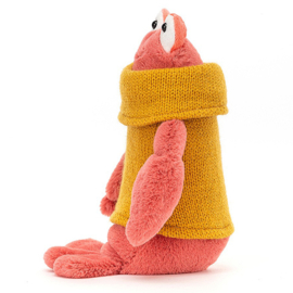 Jellycat Knuffel Kreeft, Cozy Crew Lobster, 21cm​