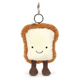 Jellycat Sleutelhanger Boterham, Amuseable Toast Bag Charm