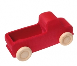 Grimm's houten vrachtwagen, Rood